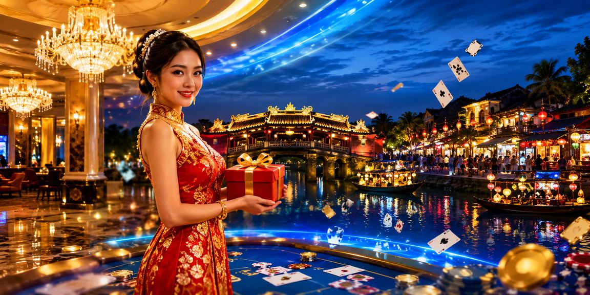 Người chơi game bài tại chợ đêm Hội An – trải nghiệm giải trí và tài khoản bảo mật